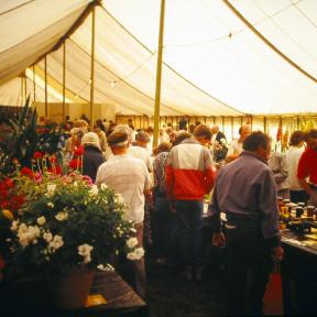 Handley Show - exhibits tent 1988